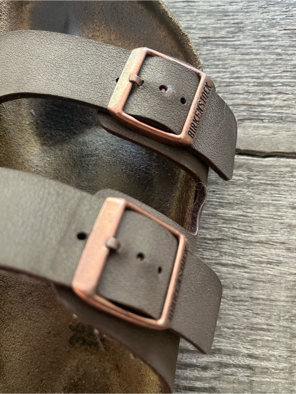 Birkenstock Arizona Double Strap Sandals in Brown - Picture 3 of 8